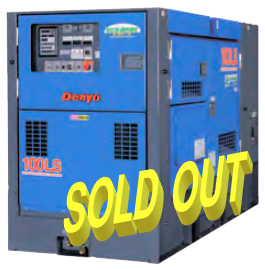 100ｋVA（60Hz）クラス　防音型ディーゼルエンジン発電機（エコベース）